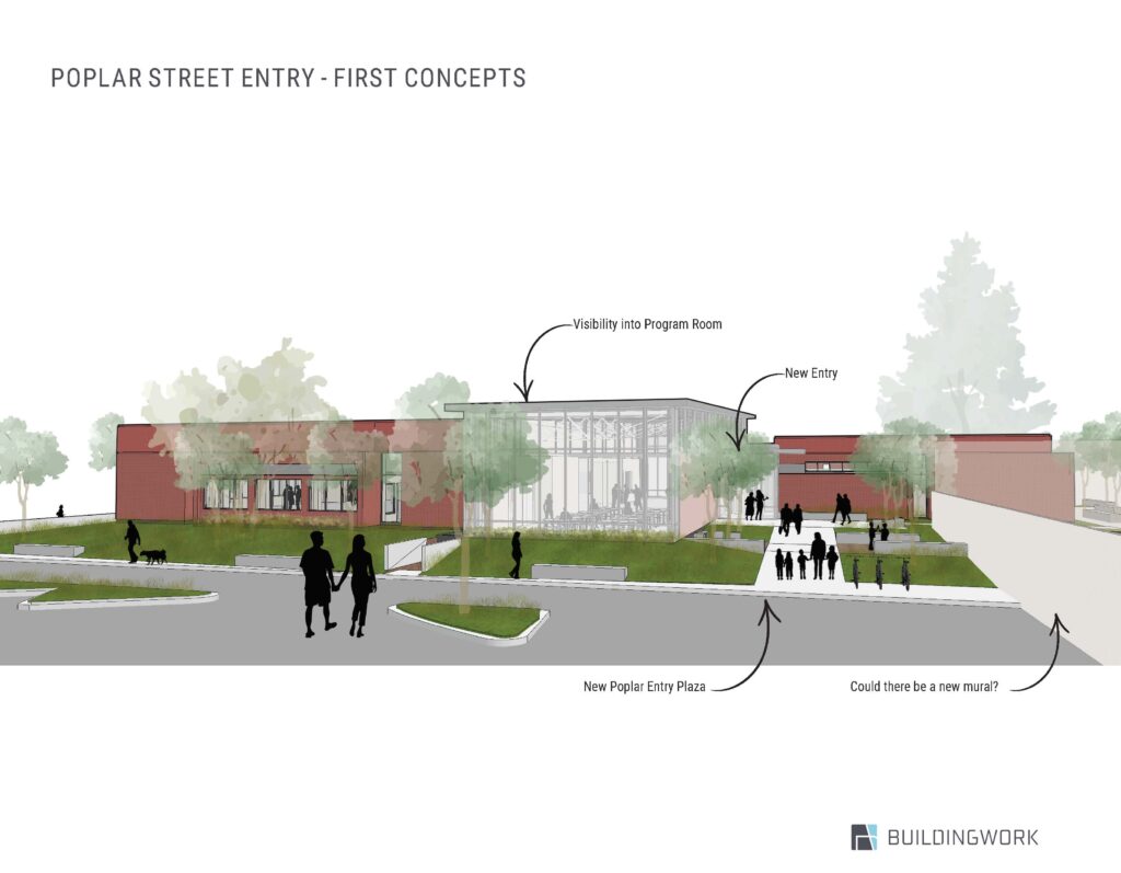 Poplar Street Entry - First Concepts